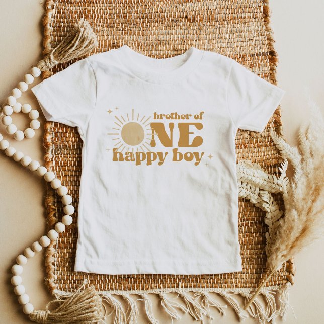 BODHI Boho Sun Brother of One Happy Dude Baby T-Shirt (Creator Uploaded)