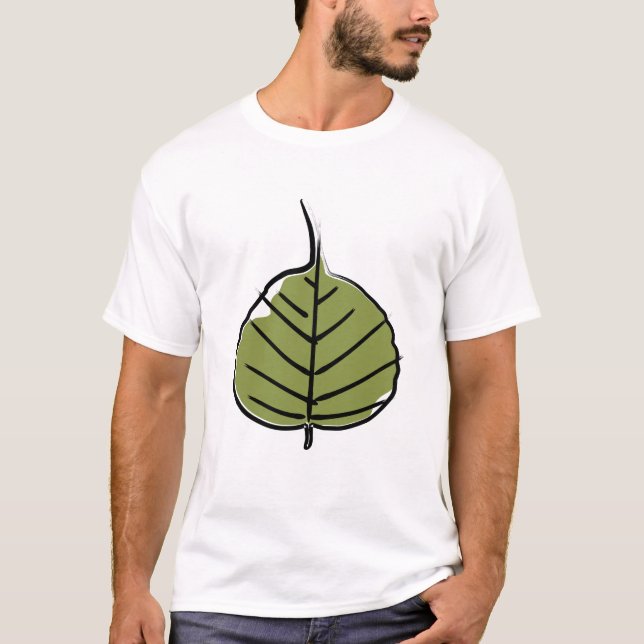 Bodhi Leaf  04 T-Shirt (Front)