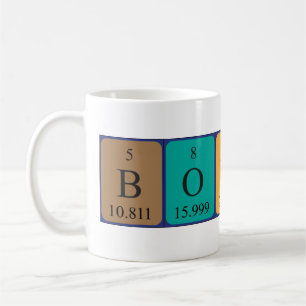 Bodhi periodic table name mug