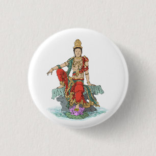 Bodhisattva of Compassion Button