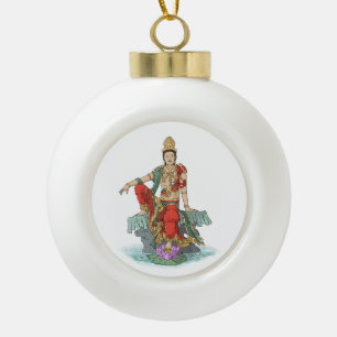 Bodhisattva of Compassion Christmas Ornament