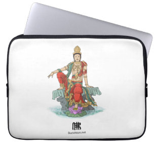 Bodhisattva of Compassion laptop sleeve