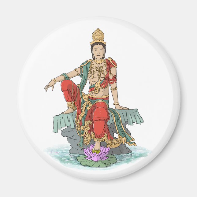 Bodhisattva of Compassion magnet (Front)