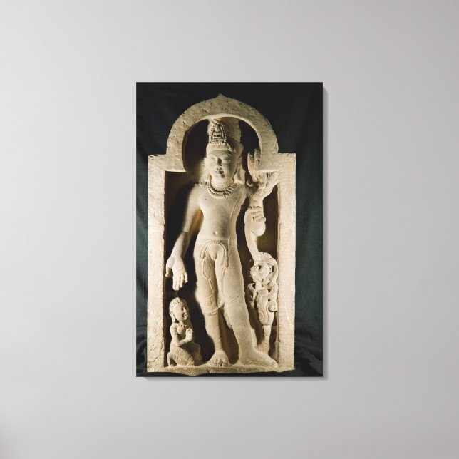 Bodhisattva Padmapani, Sarnath Canvas Print (Front)