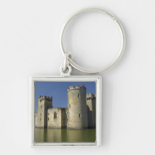Bodiam Castle (1385), reflected in moat, East Key Ring