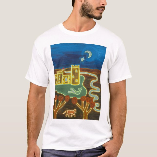 Bodiam Castle by Moonlight 2010 T-Shirt (Front)