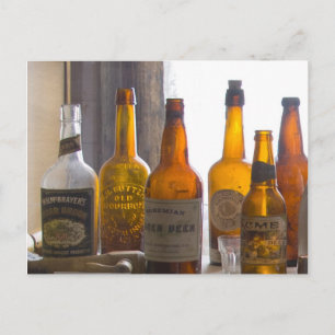 Bodie Antique Bottles Postcard