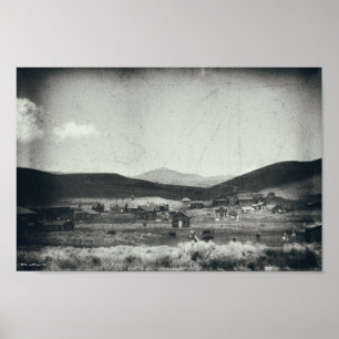 Bodie California Ghost Town Landscape Poster
