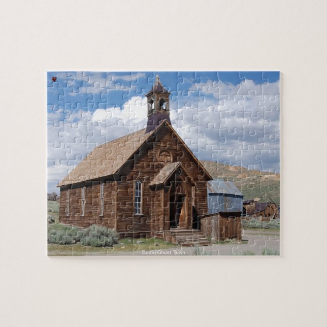 Bodie Ghost Town Jigsaw Puzzle (Horizontal)