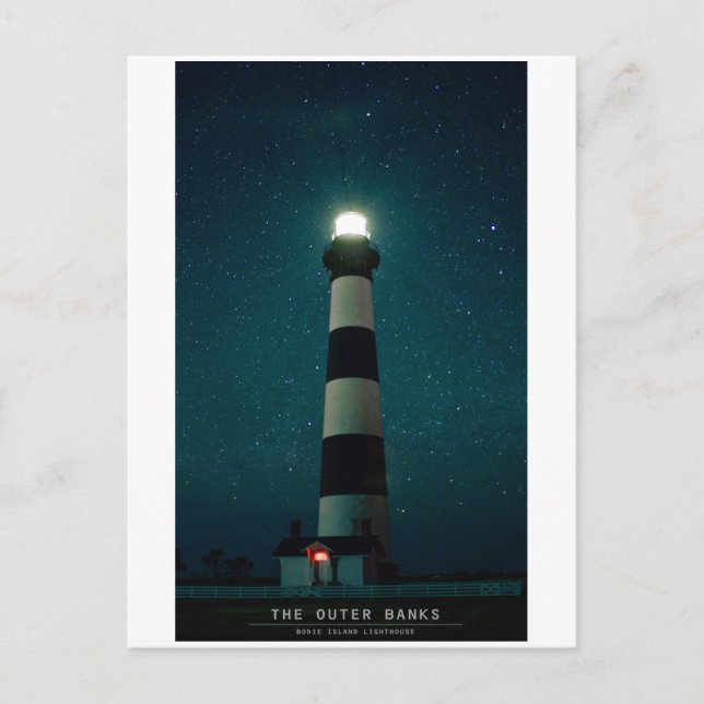 Bodie Island Light. Postcard (Front)