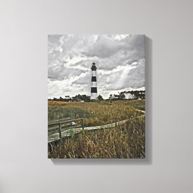 Bodie Island Lighthouse Canvas Print (Front)