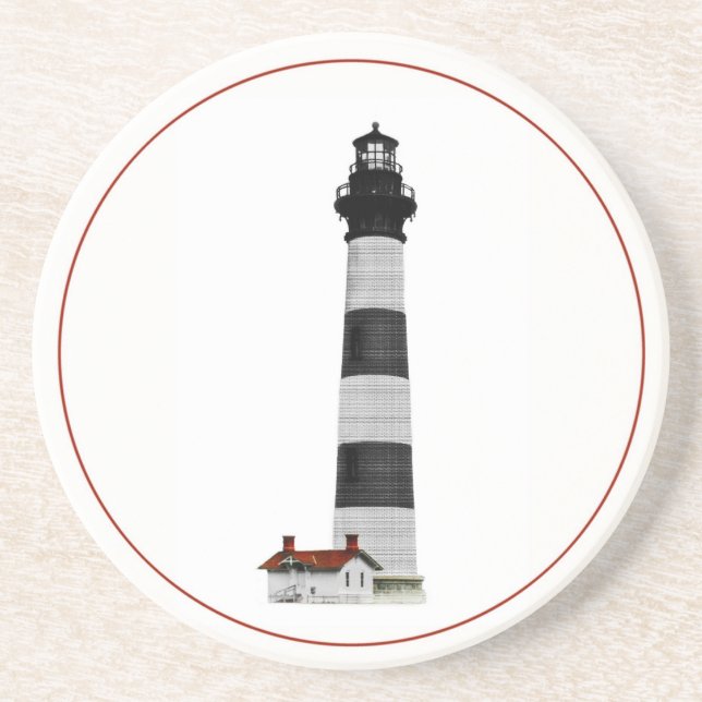 Bodie Island Lighthouse Coaster (Front)