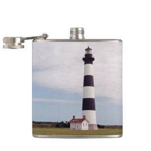 Bodie Island Lighthouse Hip Flask