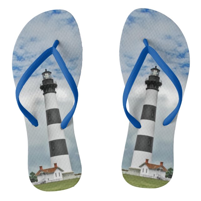 Bodie Island Lighthouse Jandals (Footbed)
