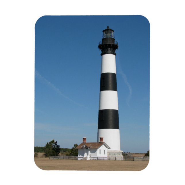 Bodie Island Lighthouse Outer Banks NC Magnet (Vertical)