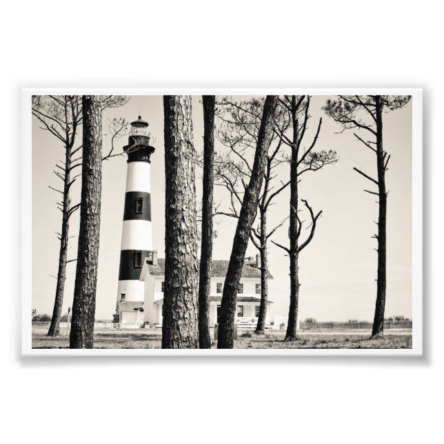 Bodie Island Lighthouse. Photo Print (Front)