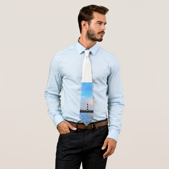 Bodie Island Lighthouse Tie (In Situ)
