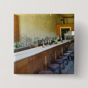 Bodie State Historic Park, California, USA 2 15 Cm Square Badge