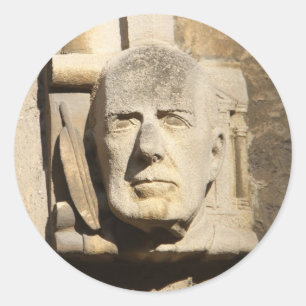 Bodleian library Oxford Classic Round Sticker