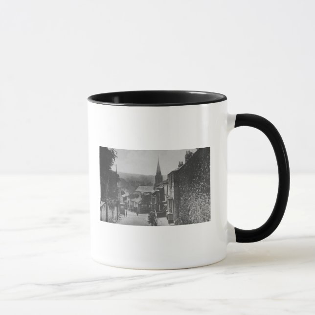 Bodmin Hill, Lostwithiel, Cornwall Mug (Right)