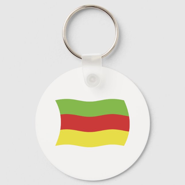 Bodos People Flag Keychain (Front)