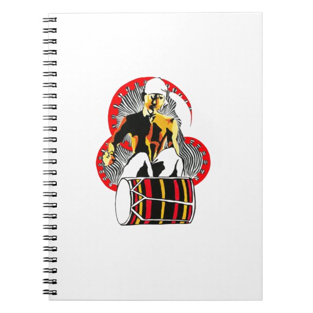 Boduberu Drummer Notebook (Front)