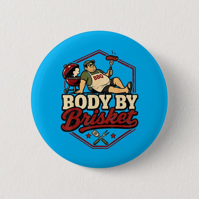 Body 6 Cm Round Badge (Front)