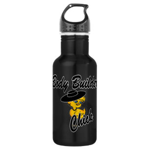 Body Builder Chick #4 532 Ml Water Bottle