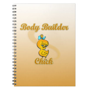 Body Builder Chick Notebook