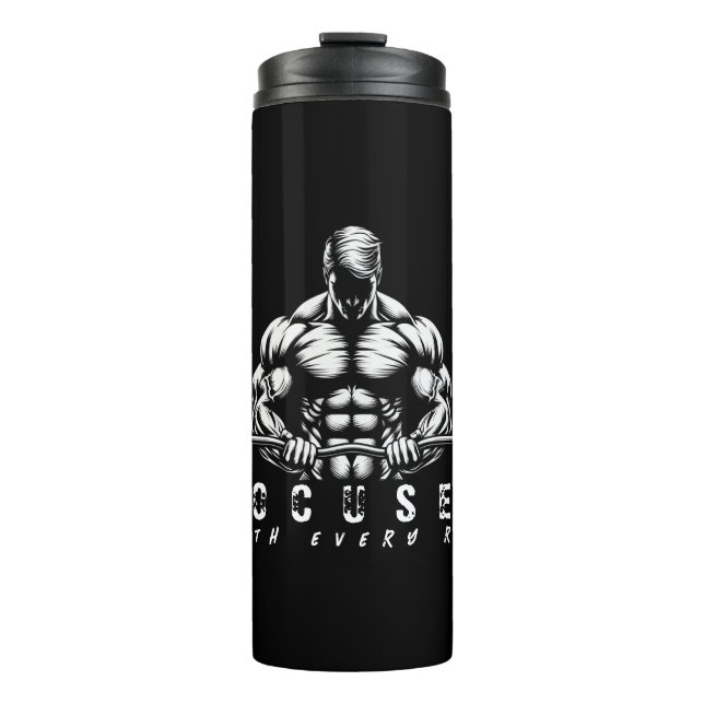 Body Builder-Fitness Thermal Tumbler (Front)