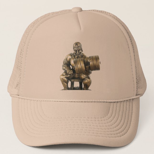 Body Builder Trucker Hat (Front)