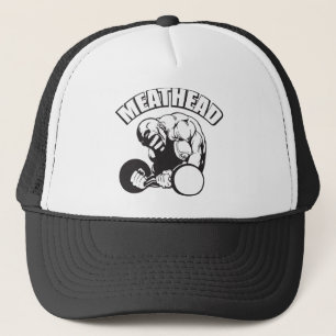 "Body building" Humour - MEATHEAD Trucker Hat
