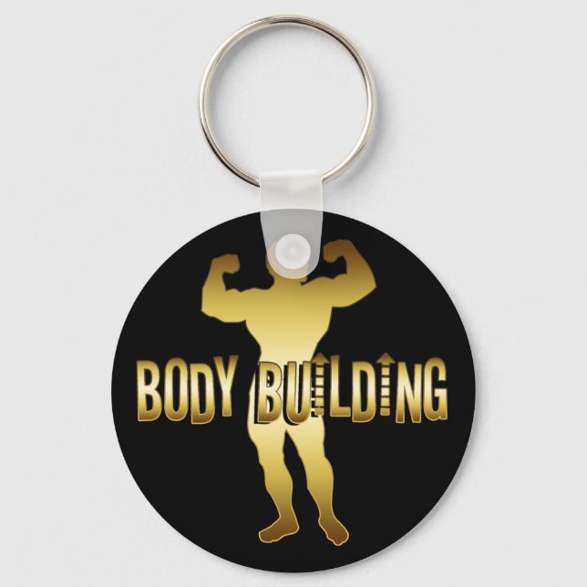 BODY BUILDING KEY RING (Front)