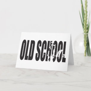 Body building Motivation - Old School Strength Card