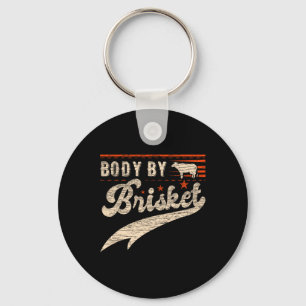 Body By Brisket Bbq Key Ring