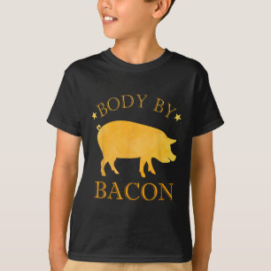 Body By Bycon Bbq Grilling Ham Loving Men's Funny T-Shirt