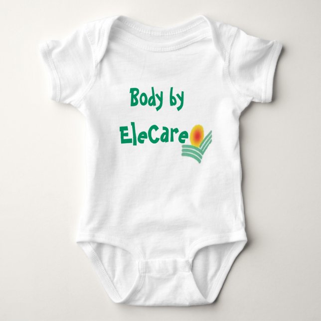Body by EleCare Baby Bodysuit (Front)