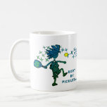 BODY BY PICKLEBALL COFFEE MUG<br><div class="desc">BODY BY PICKLEBALL COFFEE MUG Festive colourful fun design to celebrate the pickleball joyful spirit! Holiday Gift Christmas Kwanzaa Hanukkah Birthday Father's Day Mother's Day and more! Celebrate those with a passion for Pickleball! Your choice of background colours. Look for EDIT DESIGN Easy to personalise and/or transfer to most products...</div>