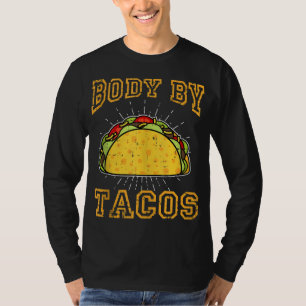 Body By Taco Mexican Funny Cinco De Mayo Drink Tan T-Shirt