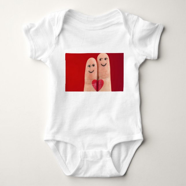 Body for baby baby bodysuit (Front)