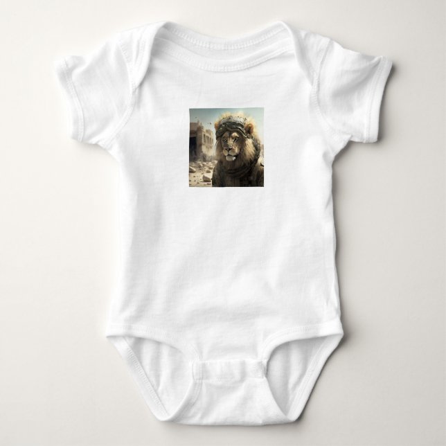 Body Lion Baby Bodysuit (Front)