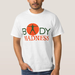 Body Madness Fitness Personal Trainer Mens Tee
