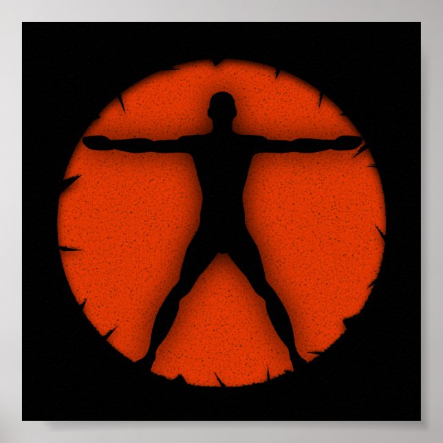 Body Madness Sports Fitness Anatomy Poster (Front)