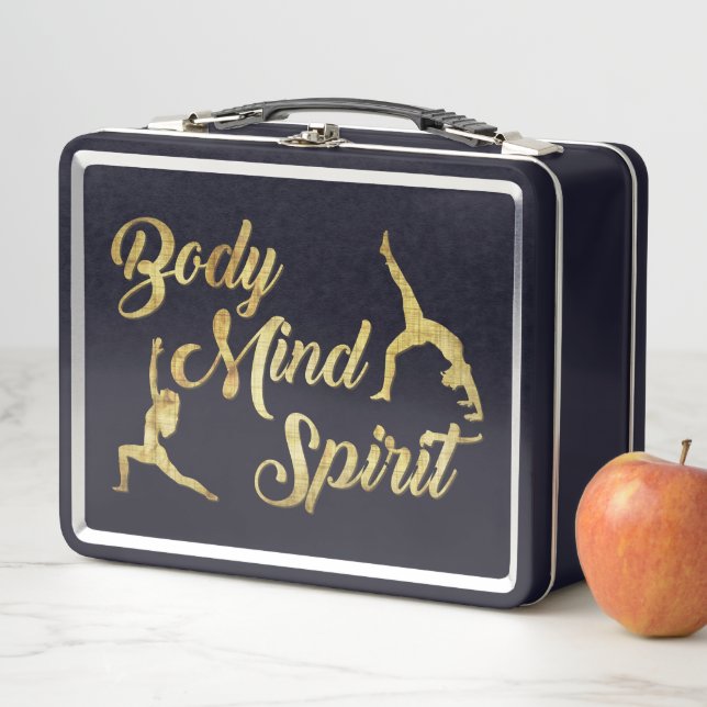 BODY, MIND, SPIRIT METAL LUNCH BOX (In Situ)