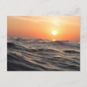 Body of Water During Golden Hour Holiday Postcard