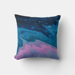 Body of water illustration cushion