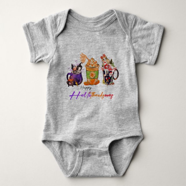 Body Para Bebé new baby born, custom baby name Bodysuit (Front)