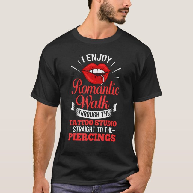Body Piercing Dermal Implants Nose Ear Lip Modific T-Shirt (Front)