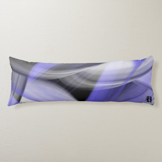 Body Pillow Abstract Home Trend Lavender Violet (Front)