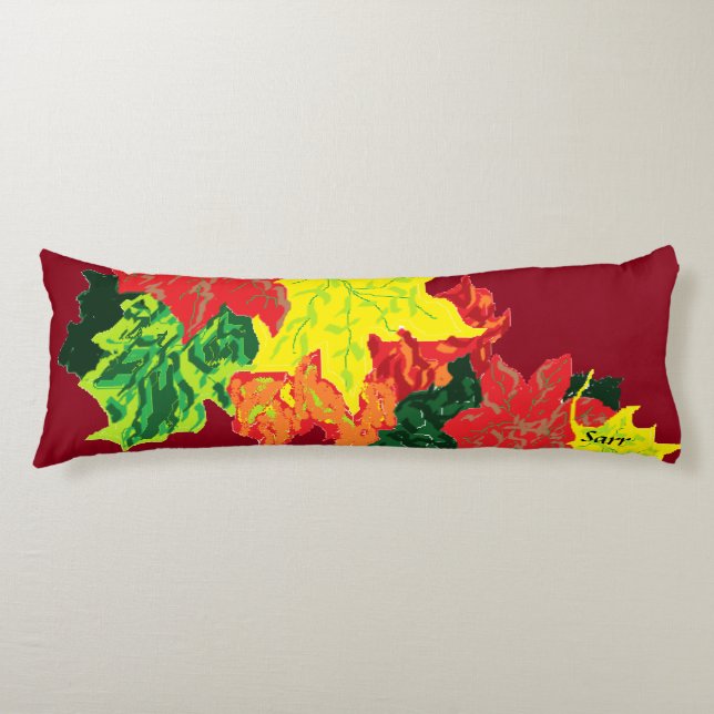 Body Pillow  / Fall Leafs (Front)